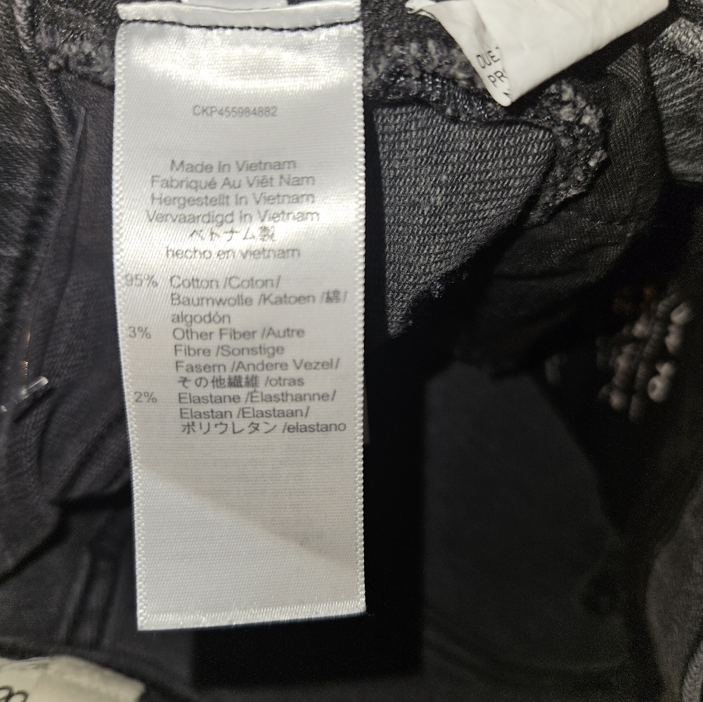 Madewell Womans Gray Jeans Waist Size 24 - Picture 13 of 14